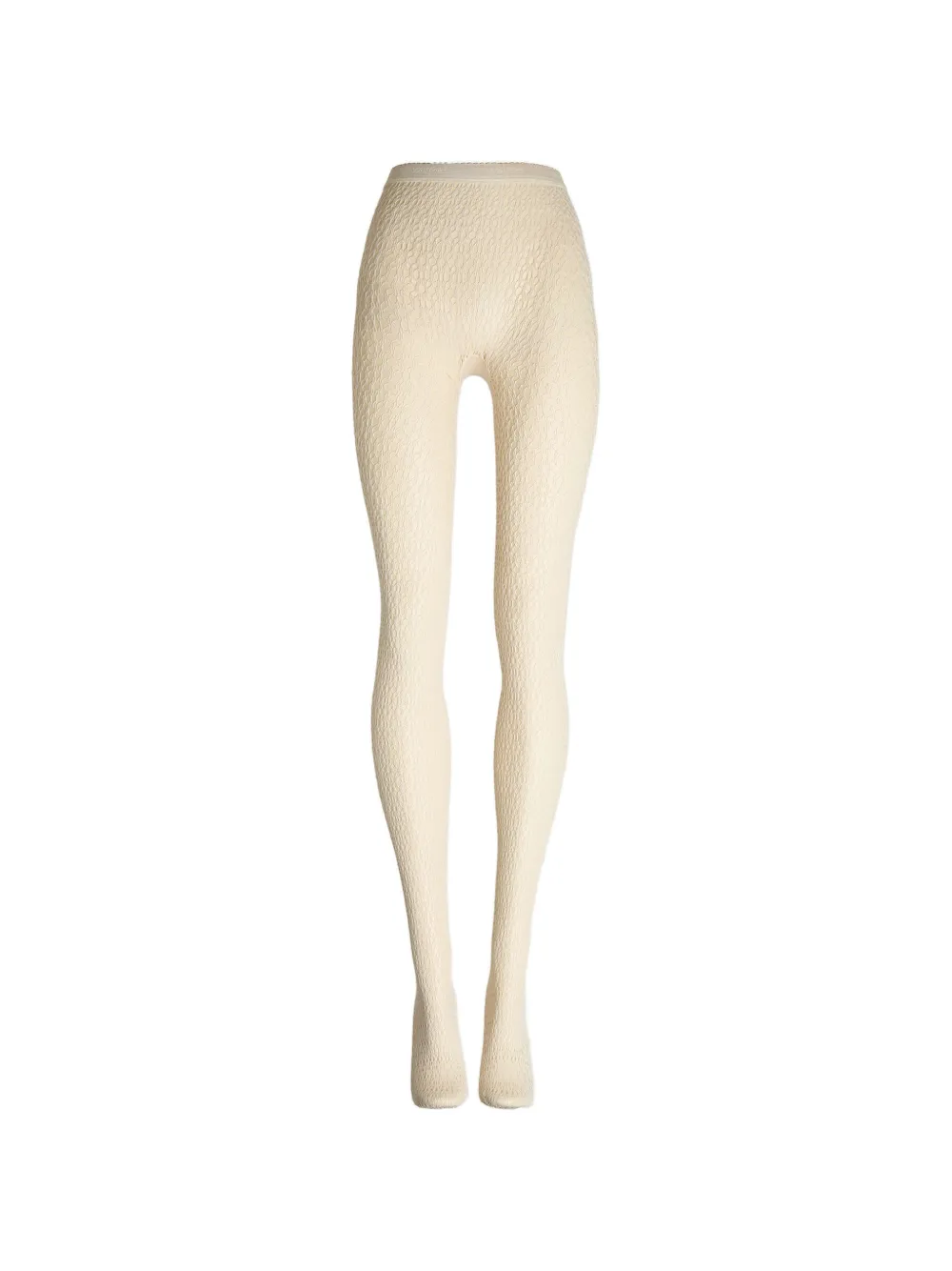 Wolford Daisy Net Tights In White