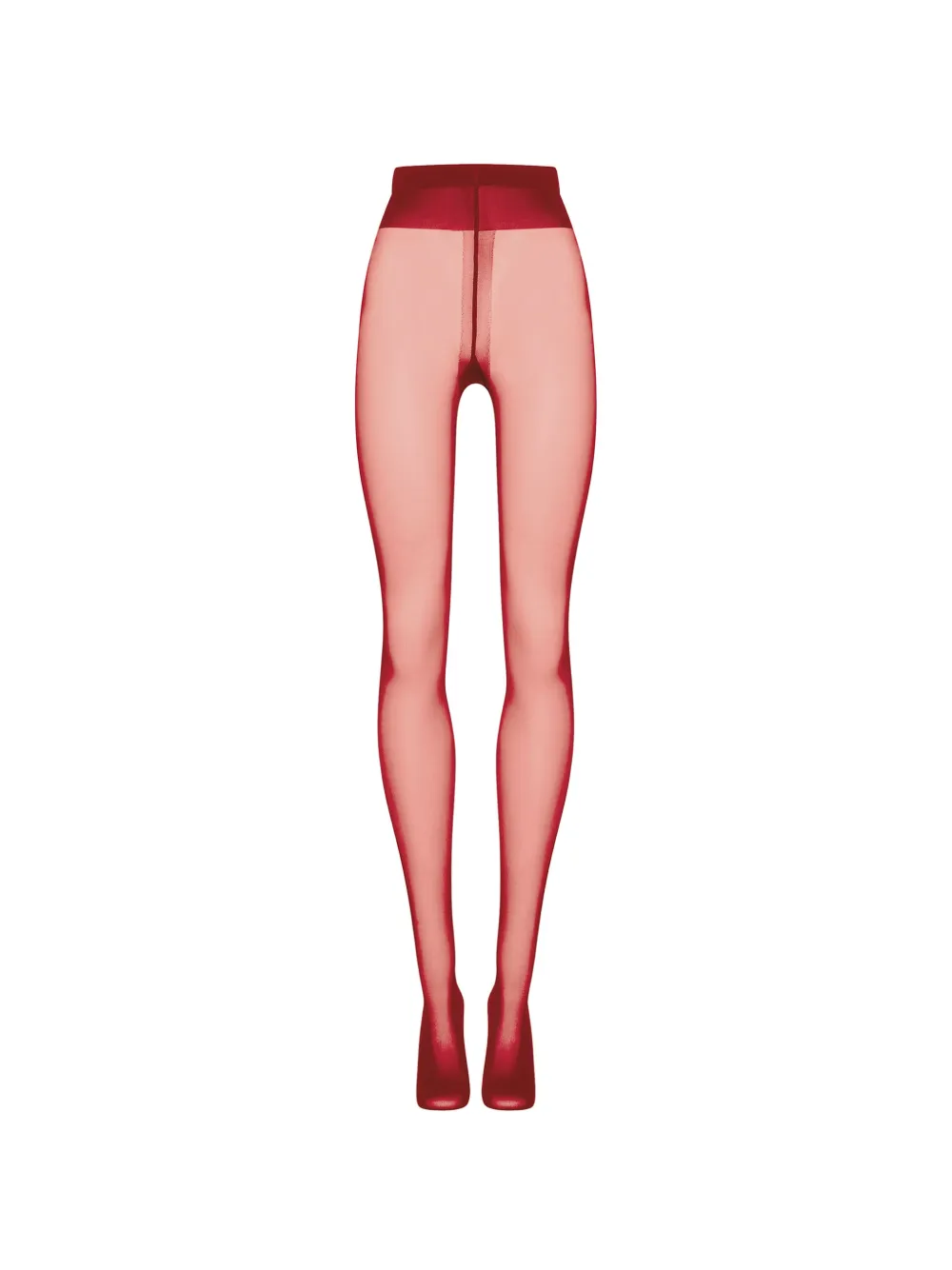 Wolford Individual 10 back-seam tights - Rot