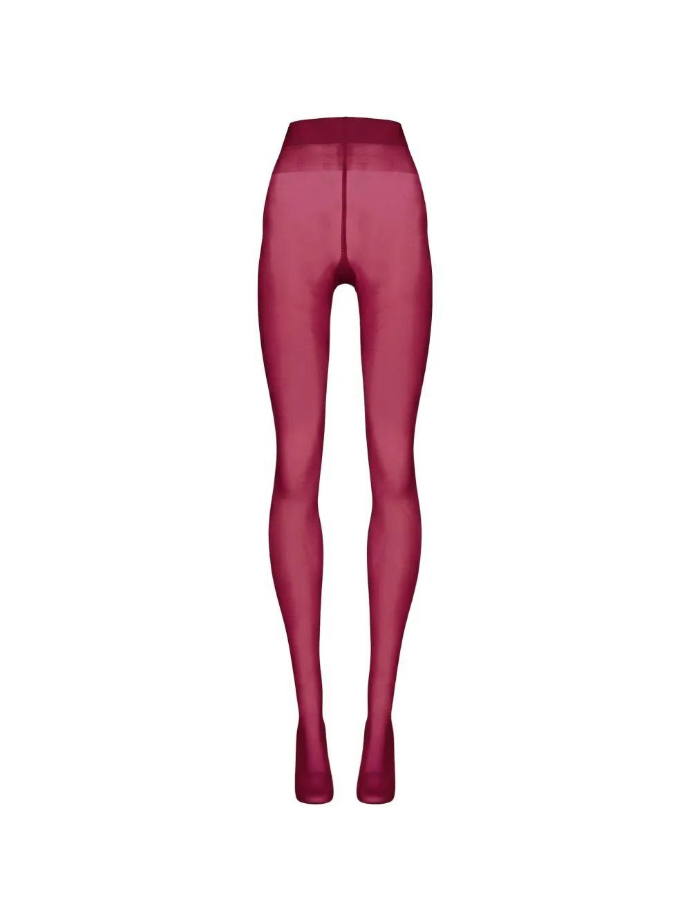 Wolford Satin Touch 20 Tights In Burgundy