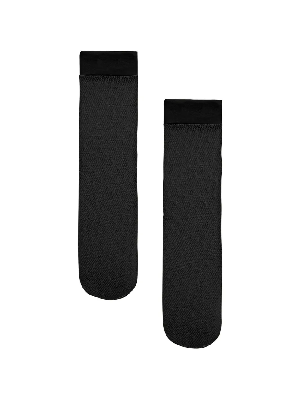 Wolford polka-dot net socks - Nero