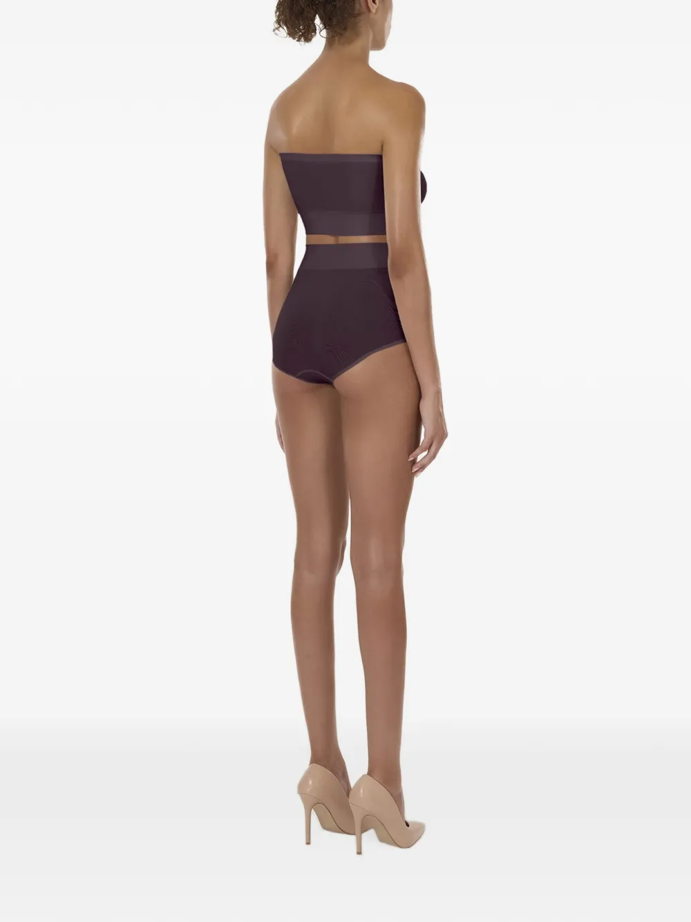 Wolford Naadloze ronde gebreide shorts Paars