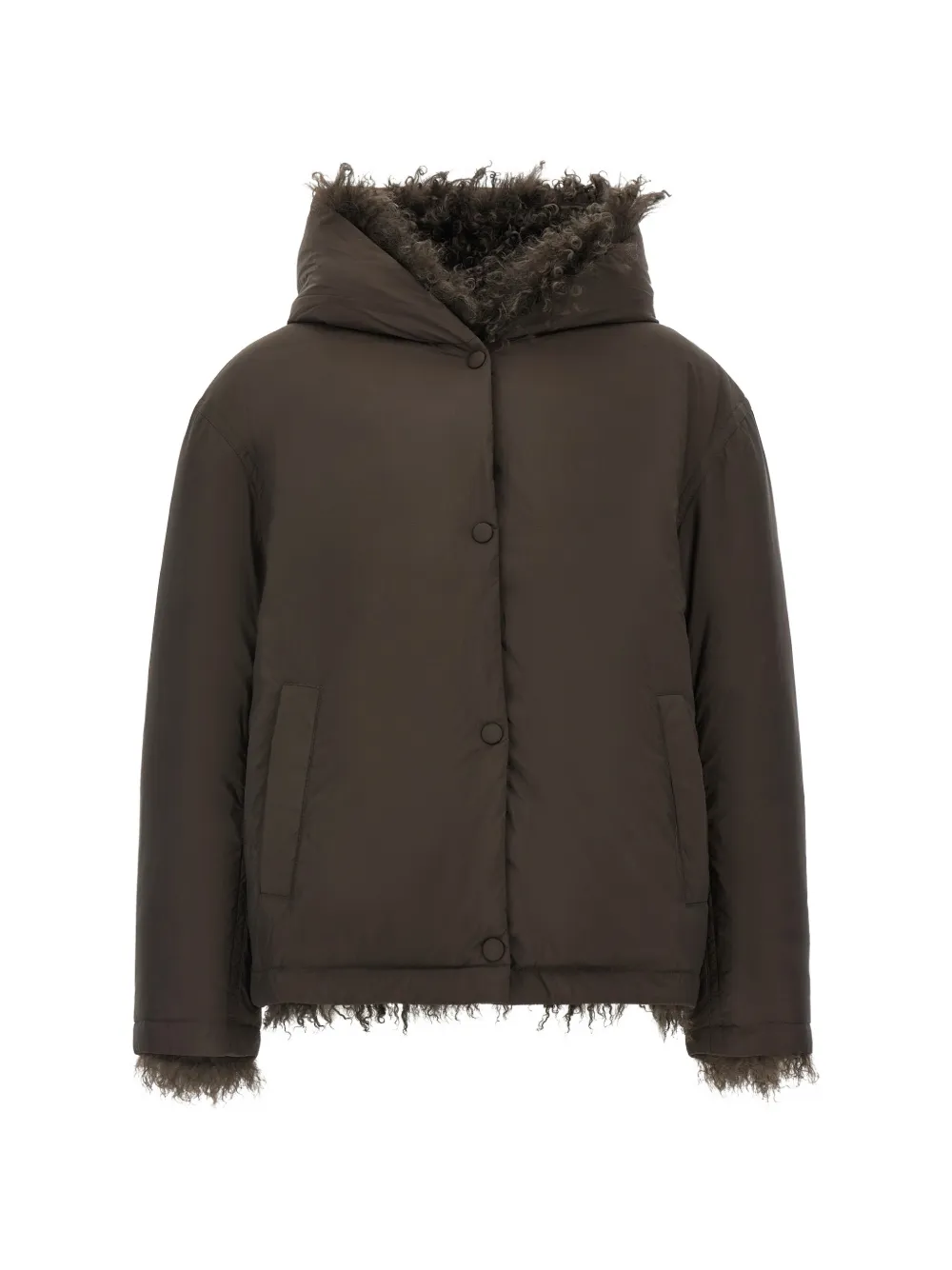 Army By Yves Salomon reversible fur jacket - Braun