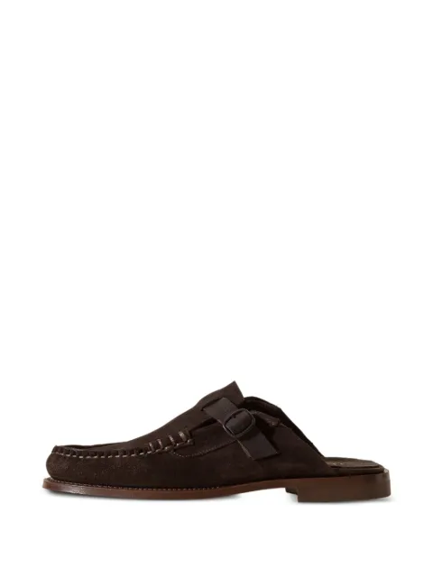 Hereu x Commas mules à boucle