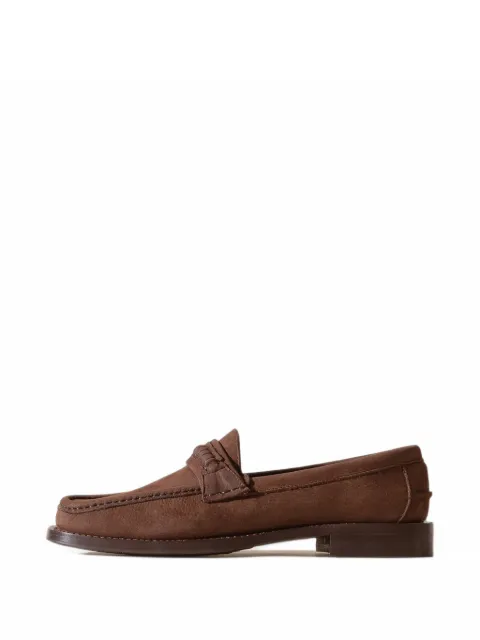 Hereu Borada Bordon square-toe loafers