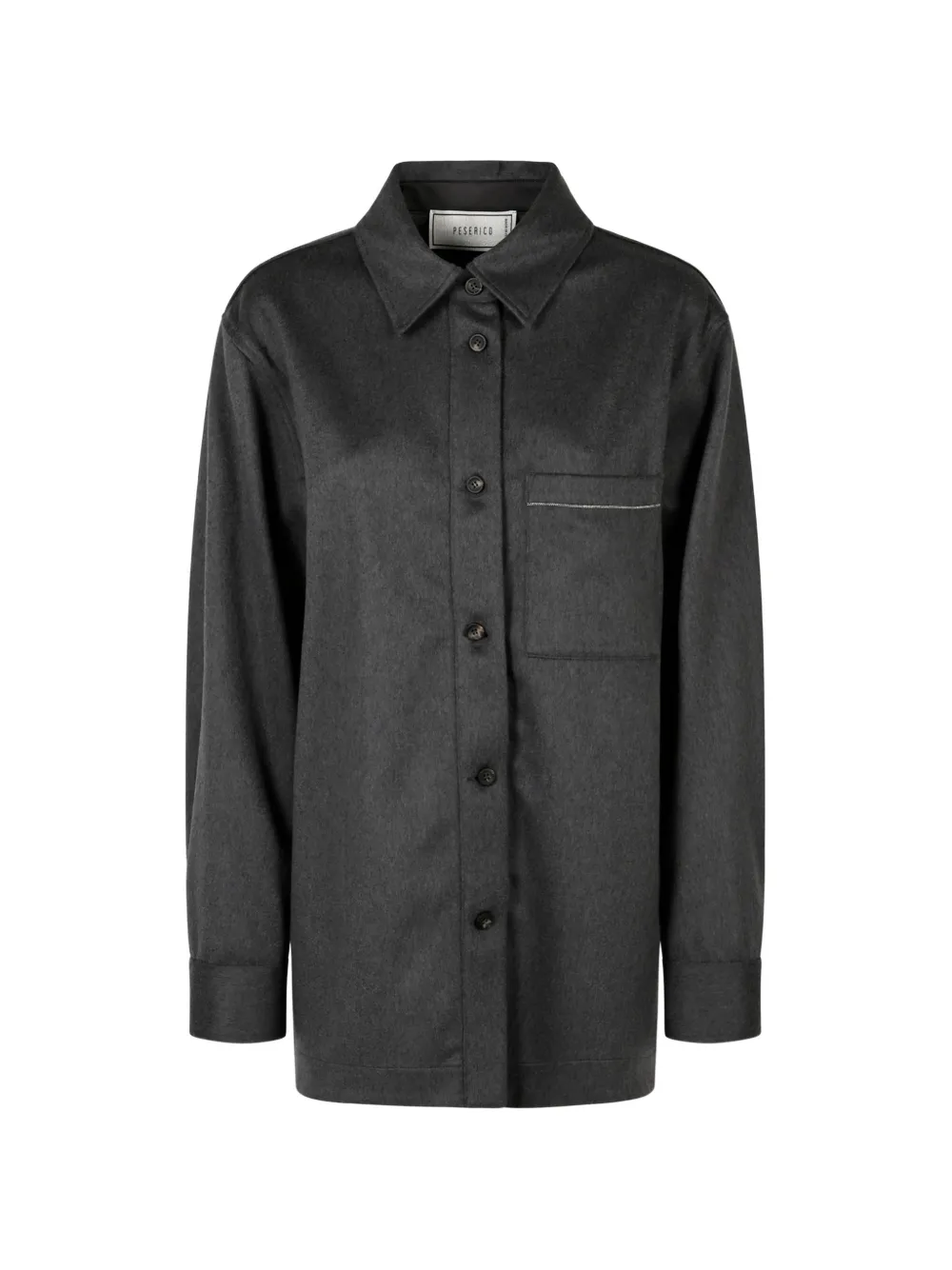 Peserico chest-pocket shirt - Grau