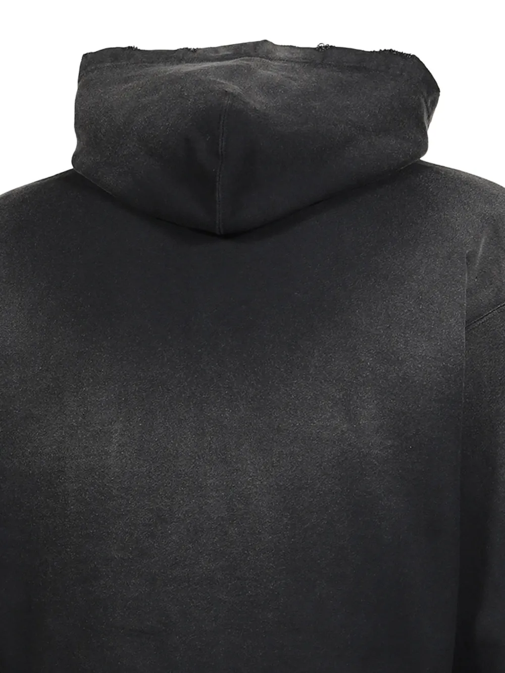 KAMIYA Flame KMY hoodie met rits Zwart