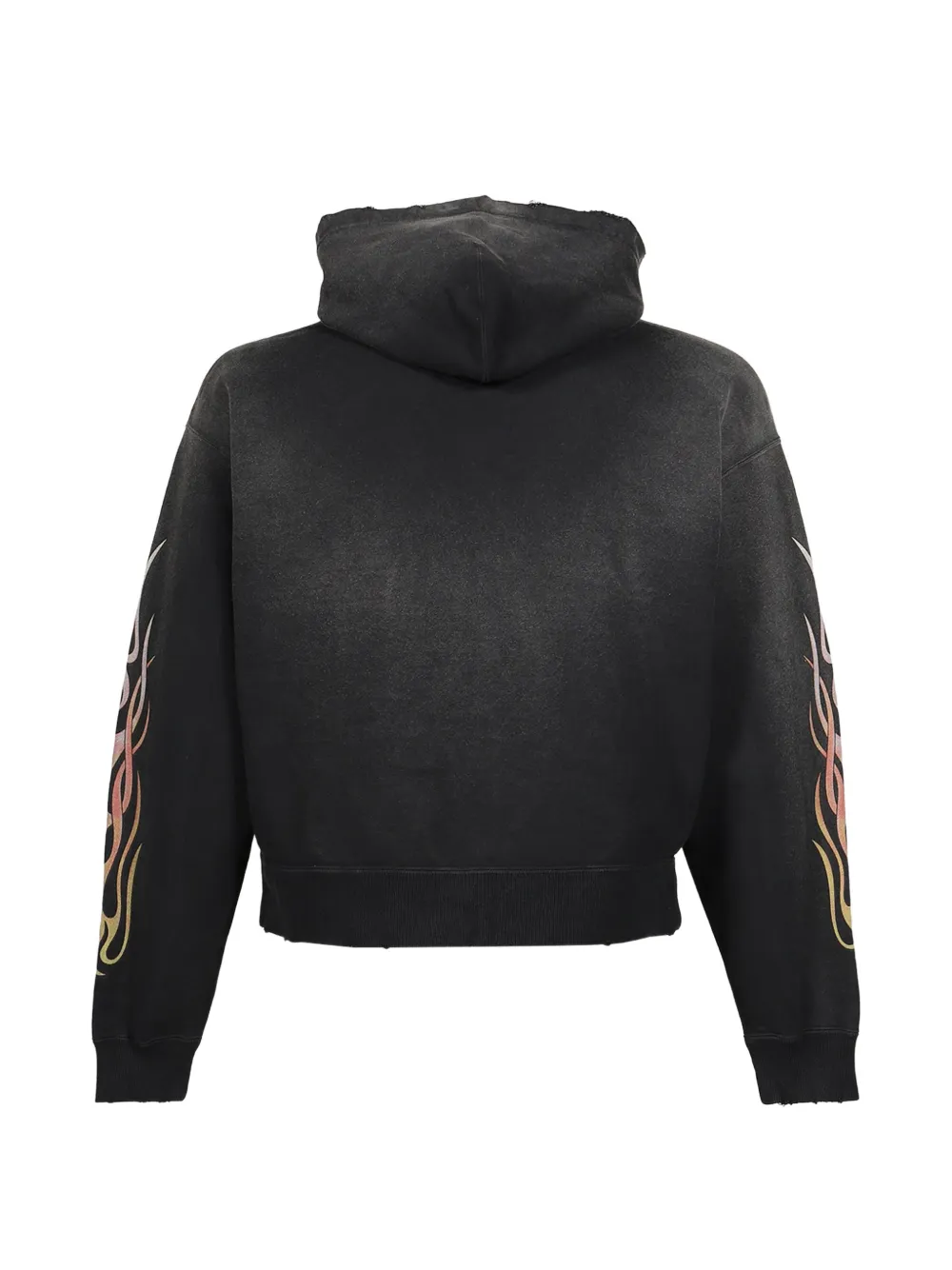 KAMIYA Flame KMY hoodie met rits Zwart