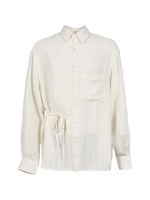 Cmmn Swdn Kali stripe-pattern shirt