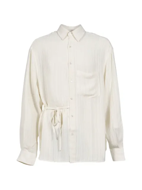 Cmmn Swdn Kali stripe-pattern shirt