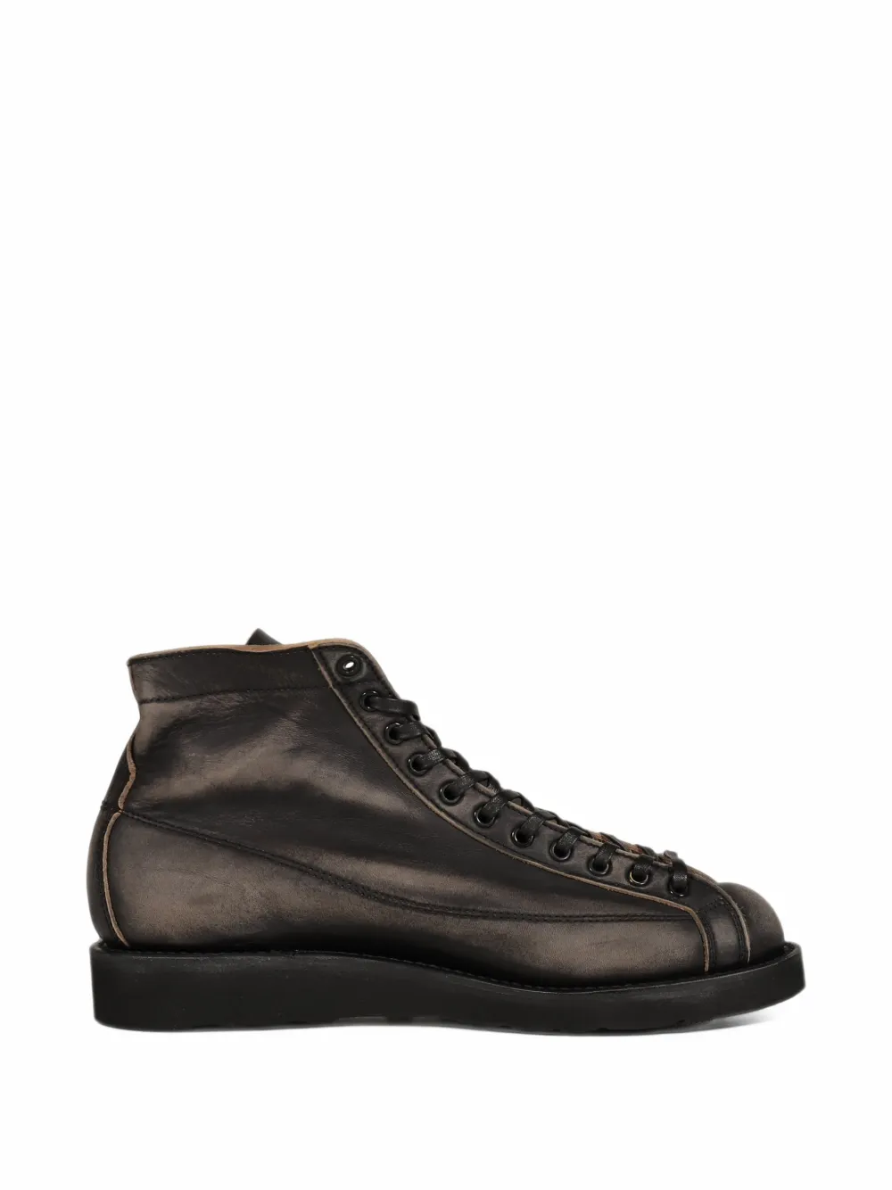 KAMIYA x Brotherbridge Henry distressed boots