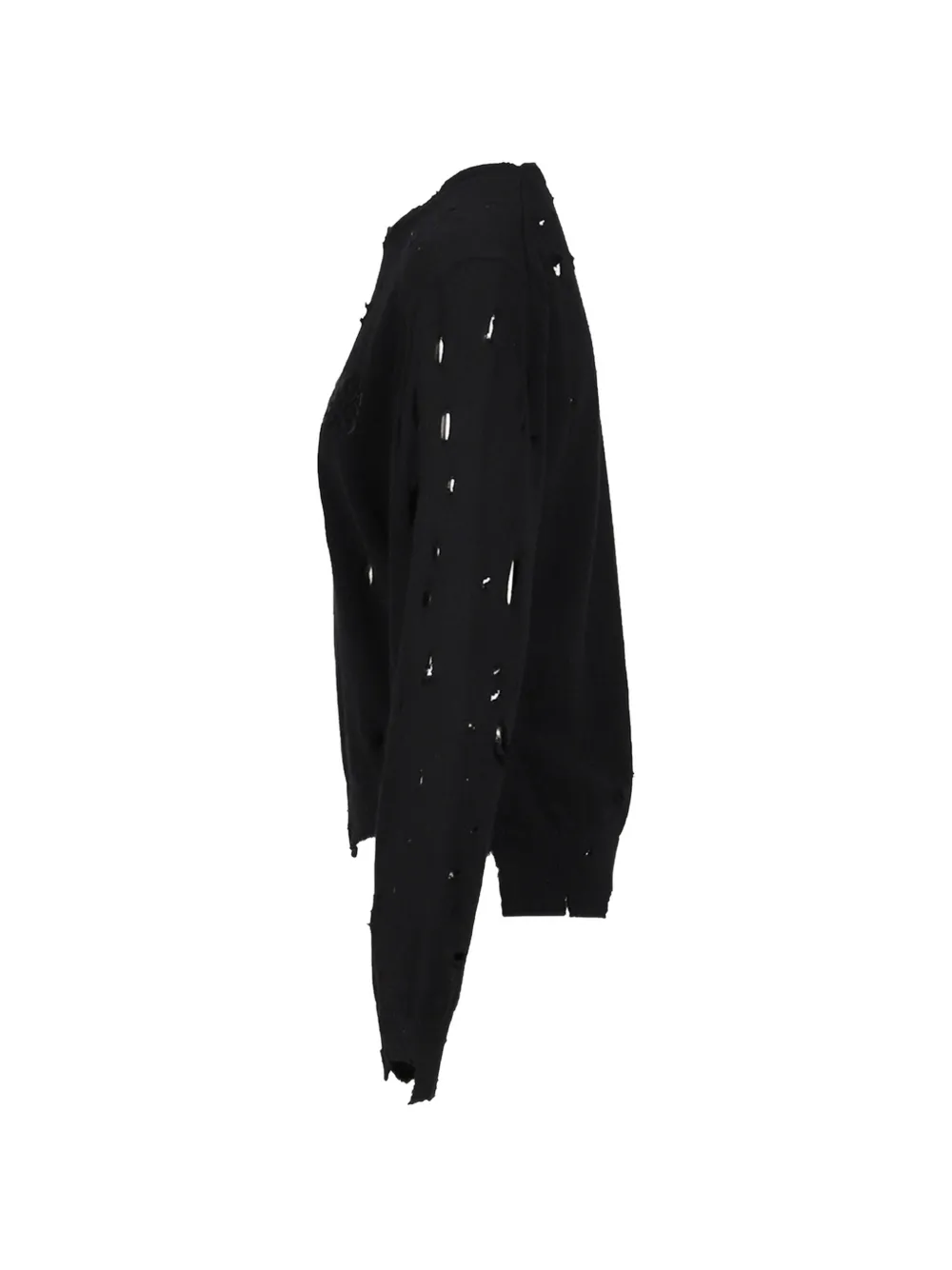 Natasha Zinko distressed sweater Zwart