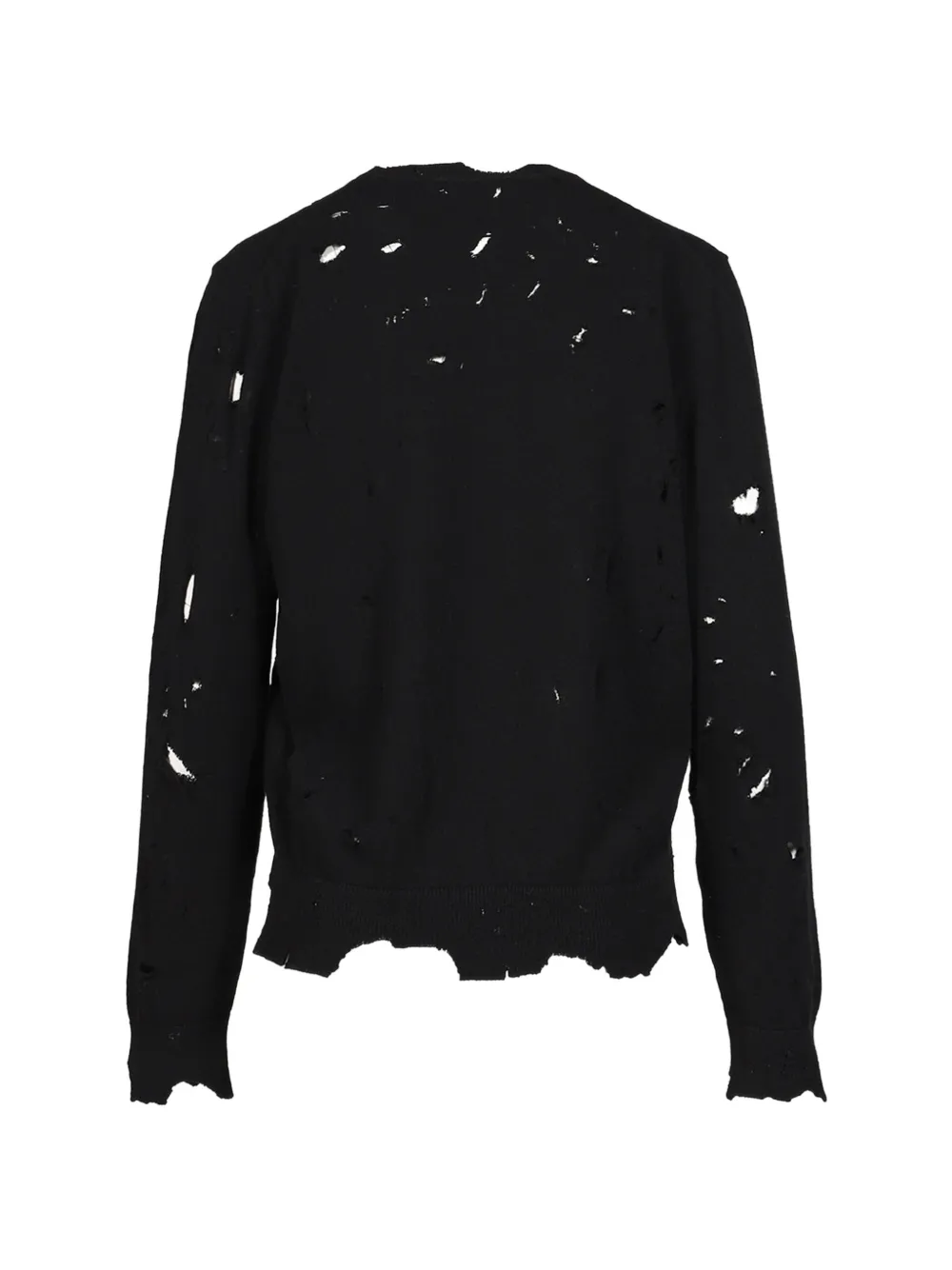 Natasha Zinko distressed sweater Zwart