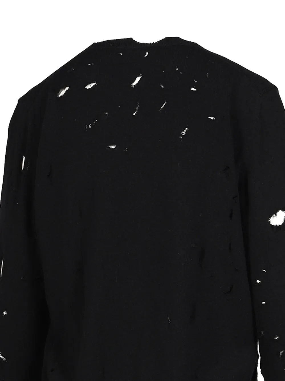 Natasha Zinko distressed sweater Zwart