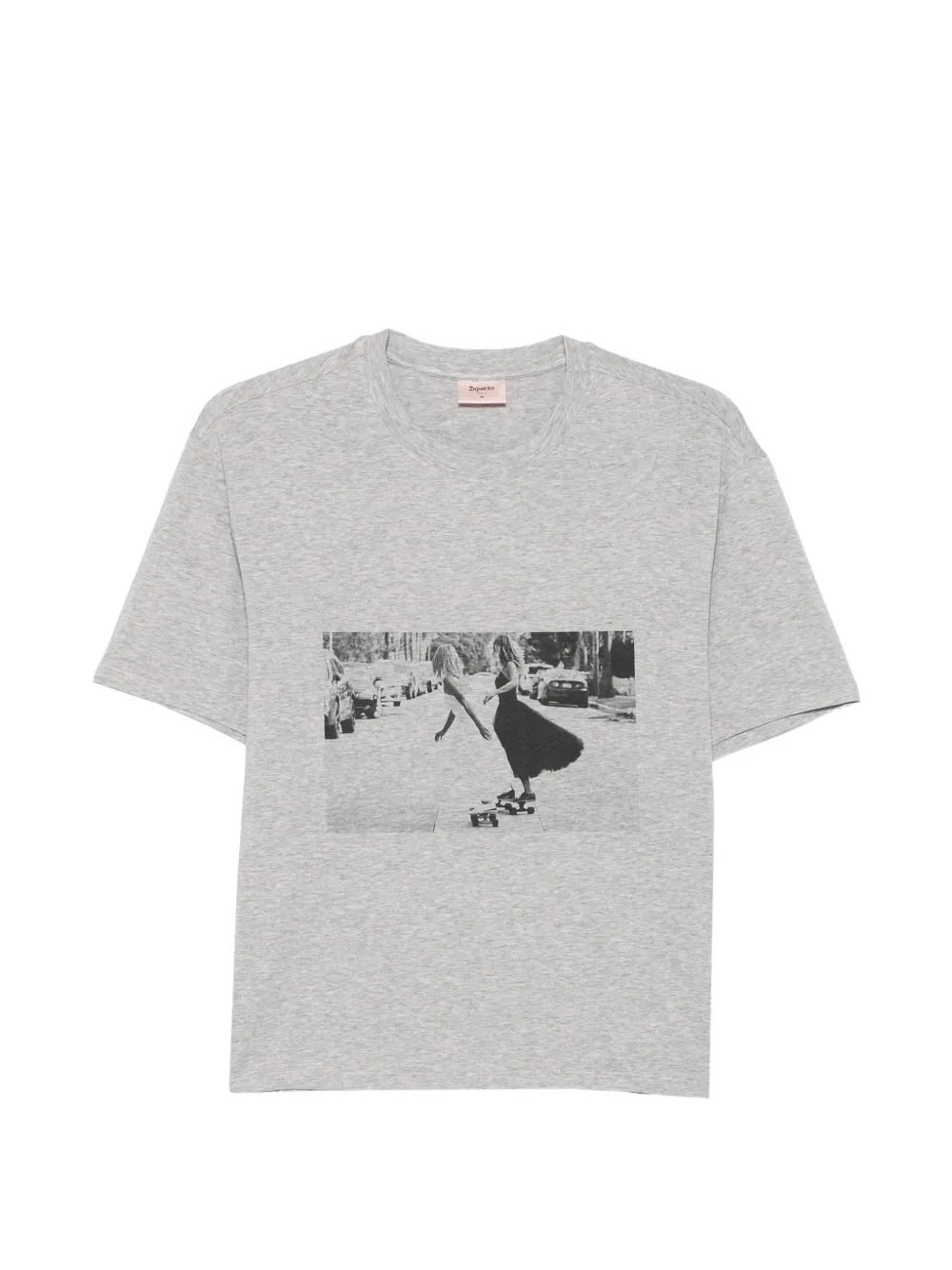 Repetto T-Shirt mit grafischem Print - Grau