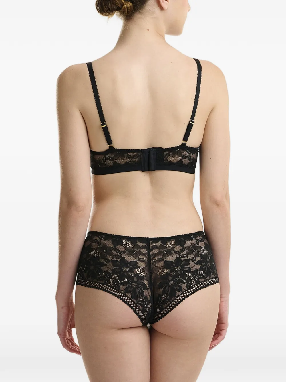 Wolford lace triangle bra Zwart
