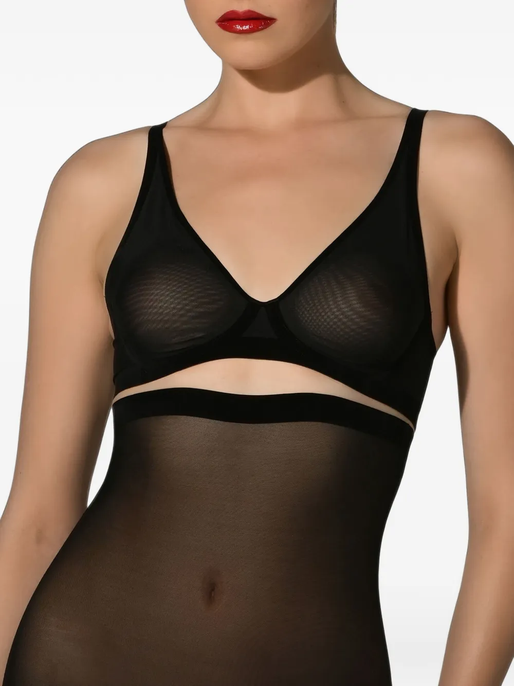 Wolford Reggiseno Tulle Full con ferretto - Nero