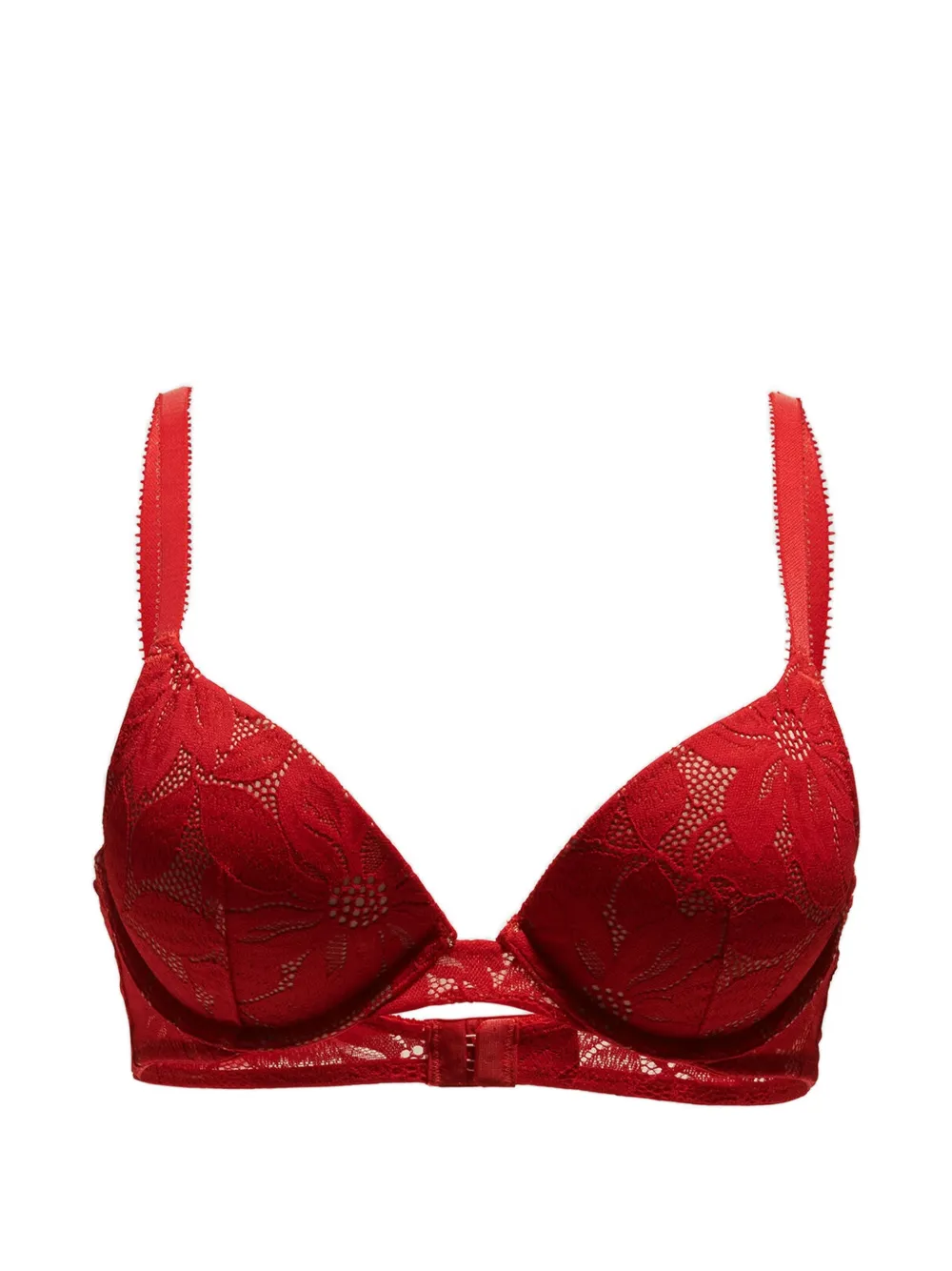 Wolford floral lace bra - Rosso