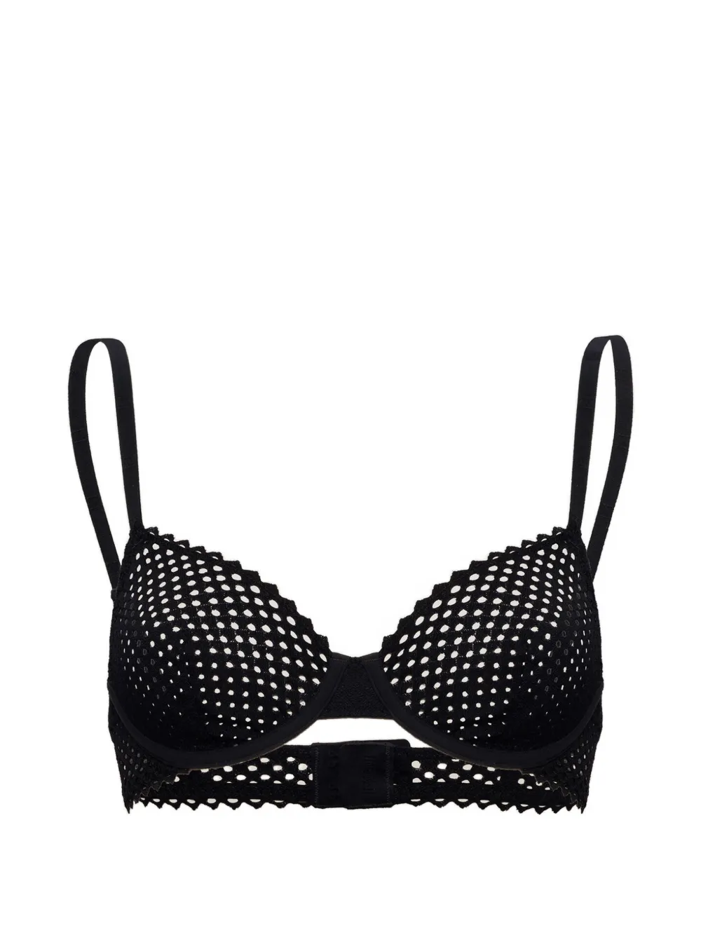 Wolford Romantic Net bra - Nero