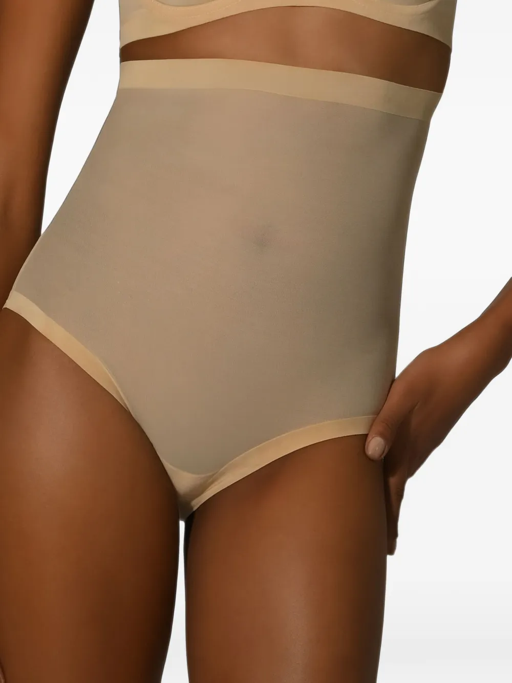 Wolford High waist slip Beige