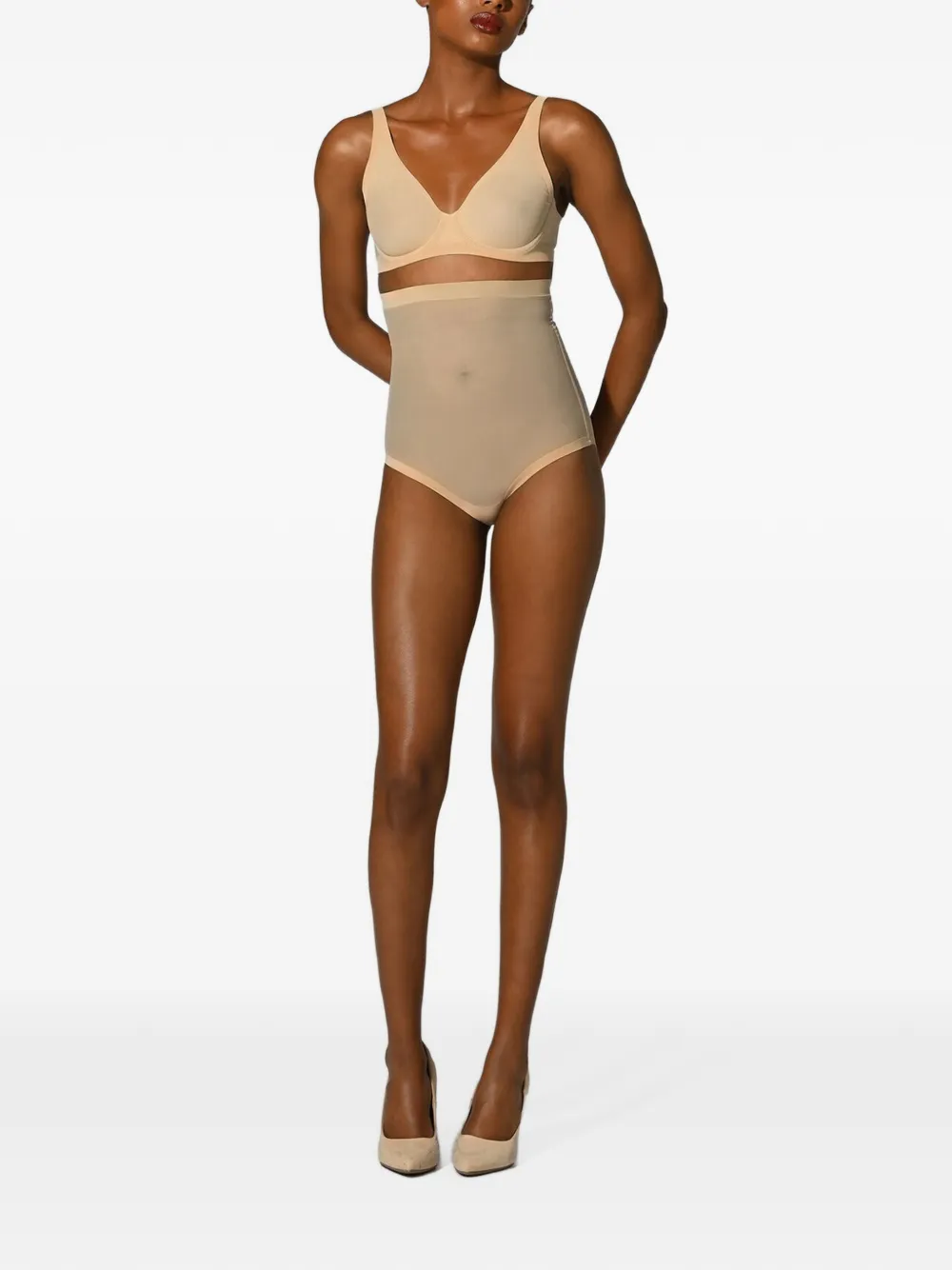 Wolford High waist slip Beige