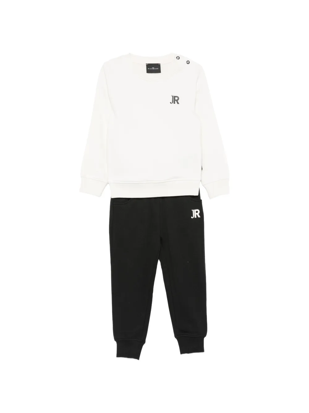 John Richmond Junior logo-print tracksuit - Bianco