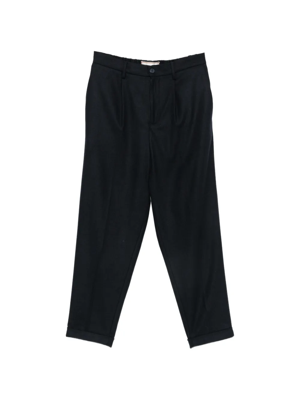 BONHEUR pleated cuffed trousers