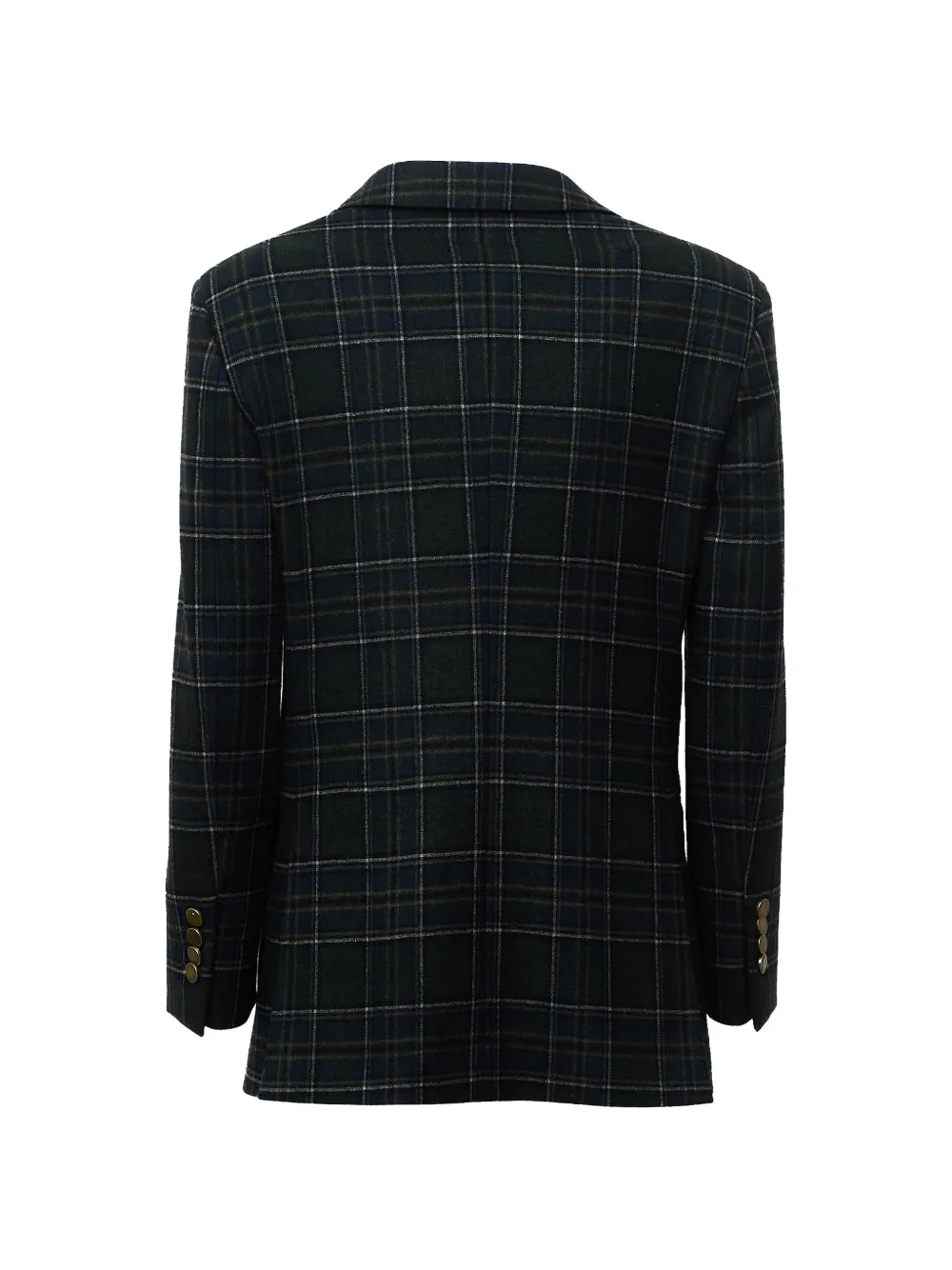 SAULINA Geruite blazer Groen