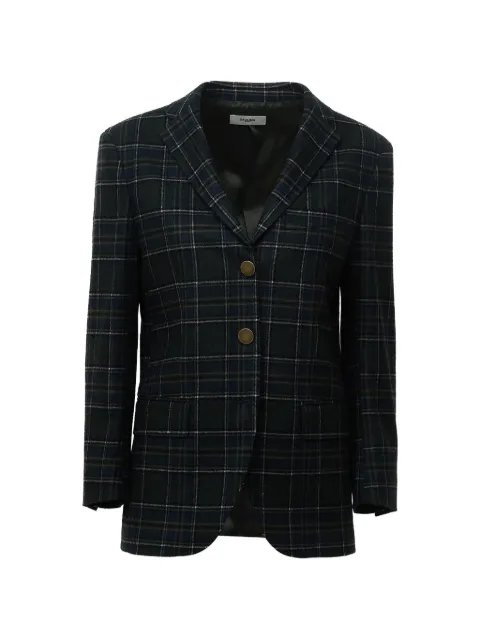 SAULINA check-pattern blazer