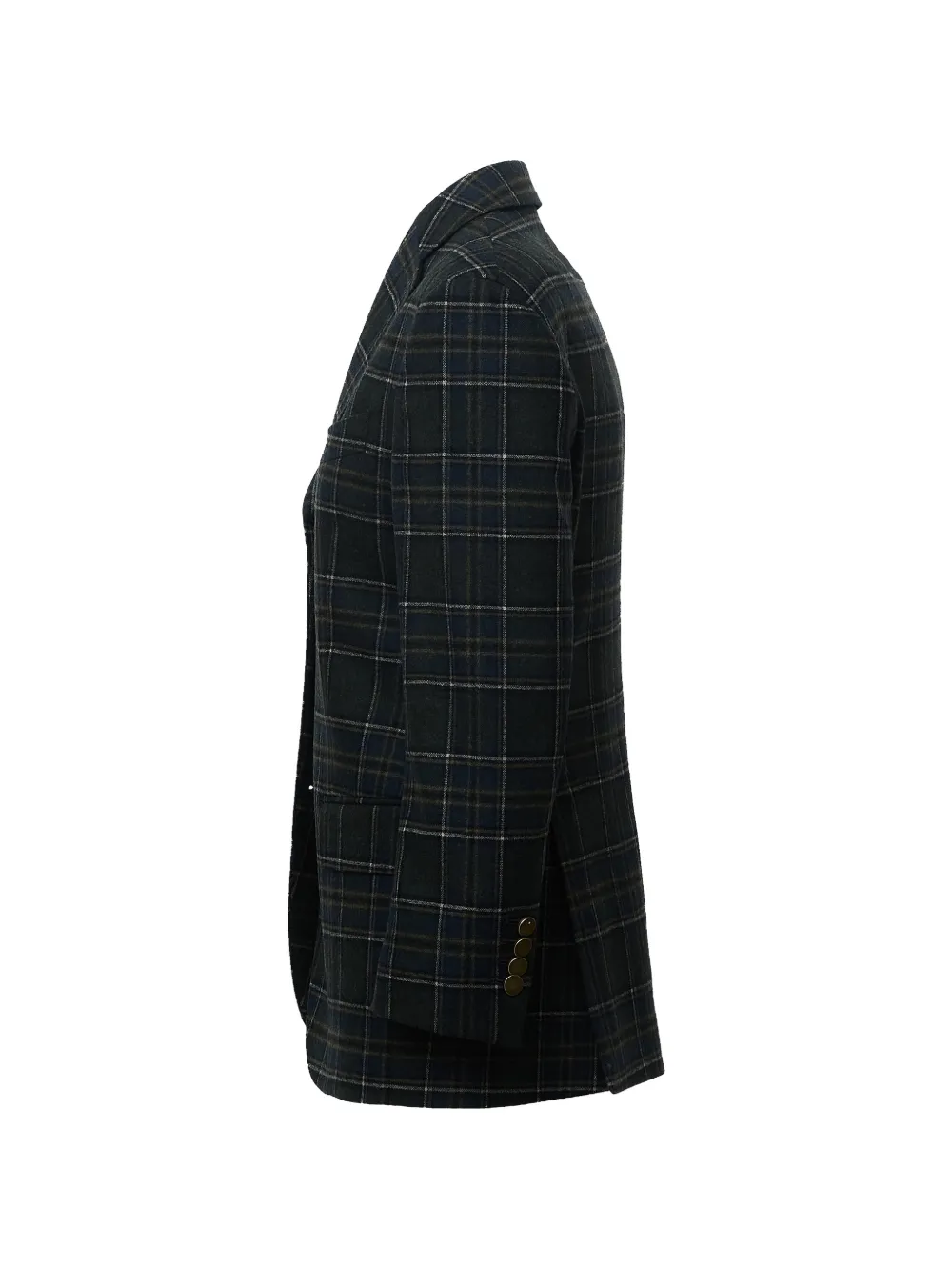 SAULINA Geruite blazer Groen