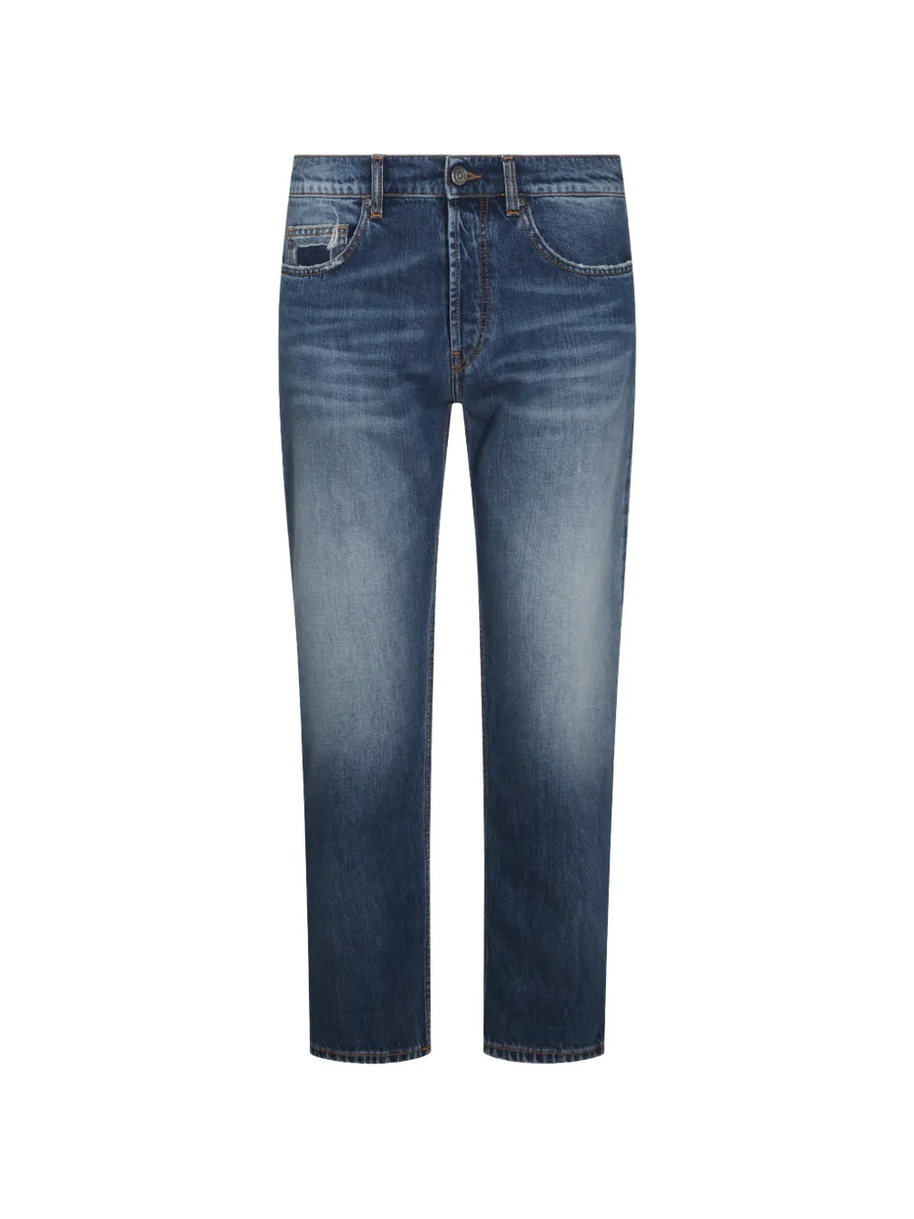 NUMERI faded distressed jeans - Blu