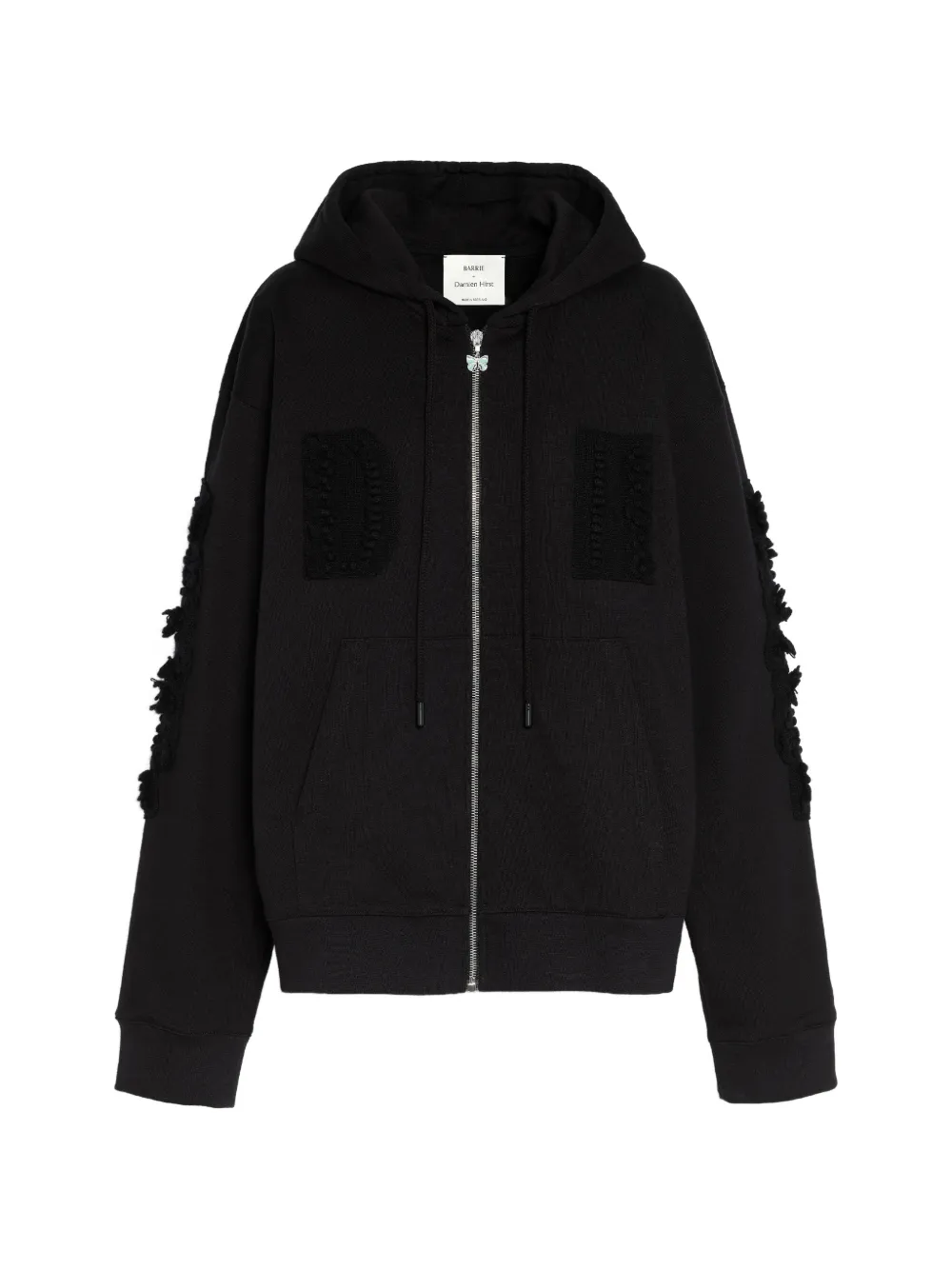 Barrie x Damien Hirst The Spots Hoodie mit Schmetterlings-Patch - Schwarz