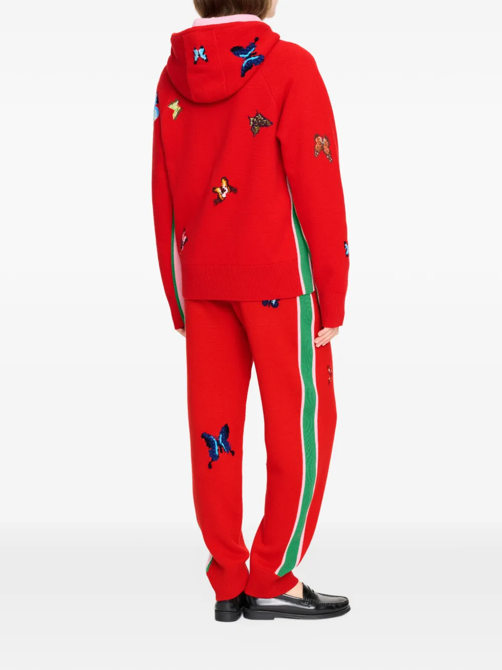 Barrie x Damien Hirst The Butterflies hoodie Rood