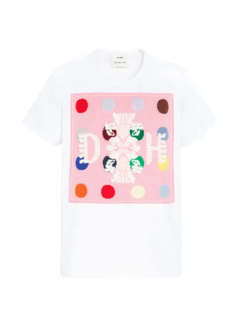 Barrie x Damien Hirst The Spots logo-patch T-shirt