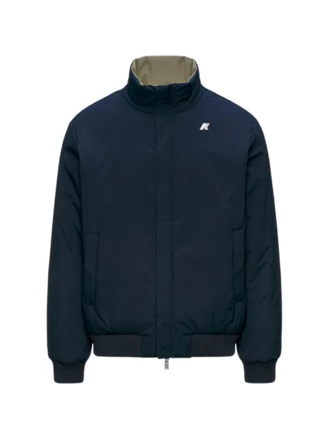 K-Way logo-patch reversible jacket