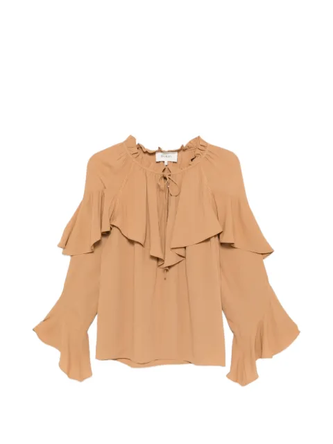 Ba&Sh Betty ruffled tiered blouse