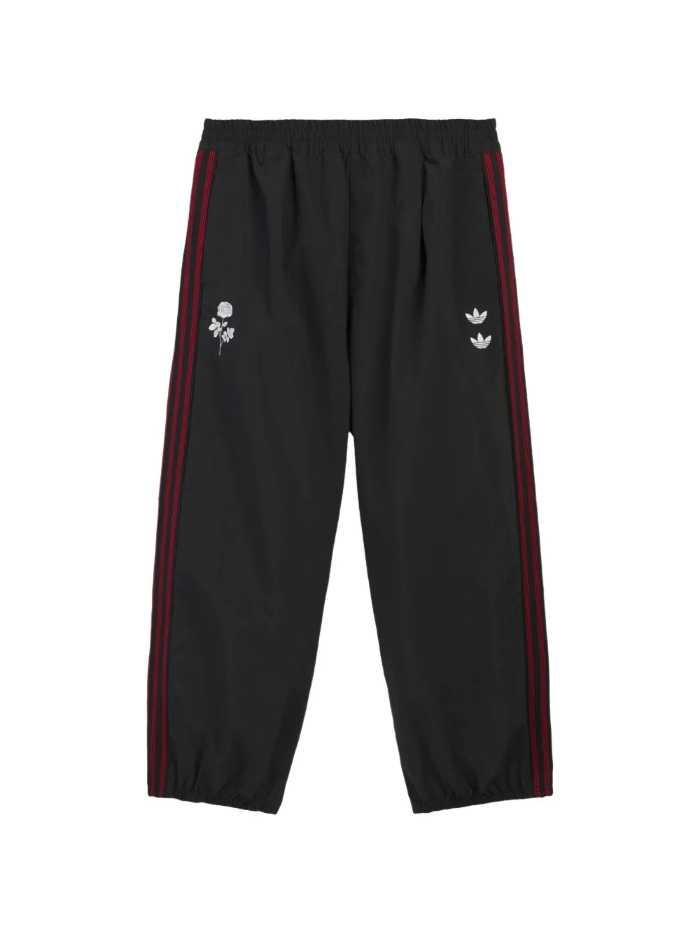 adidas x Willy Chavarria logo-embroidered track pants - Schwarz