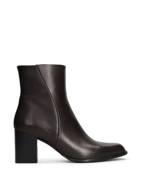 Evaluna square-toe ankle boots