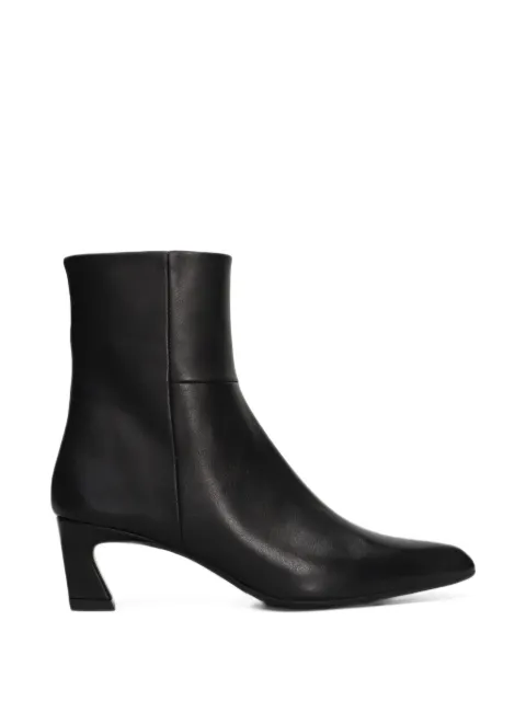 Evaluna pointed-toe leather ankle boots