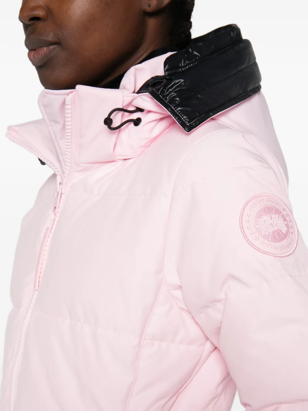 Canada Goose Chelsea puffer jacket Roze