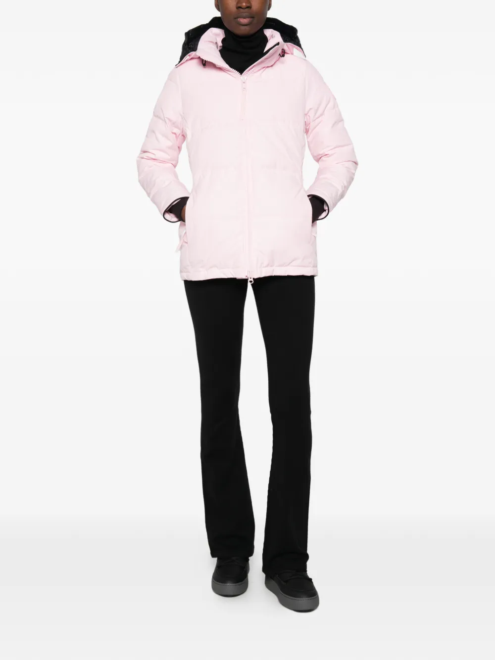Canada Goose Chelsea puffer jacket Roze