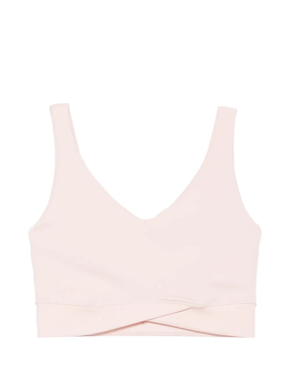 Repetto Sport-BH mit überkreuztem V-Ausschnitt - Rosa