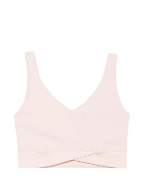 Repetto sujetador deportivo con cuello en V y tiras cruzadas