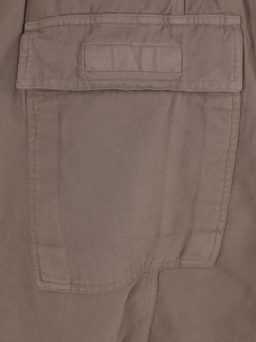 Rick Owens DRKSHDW drop-crotch drawstring shorts Grijs