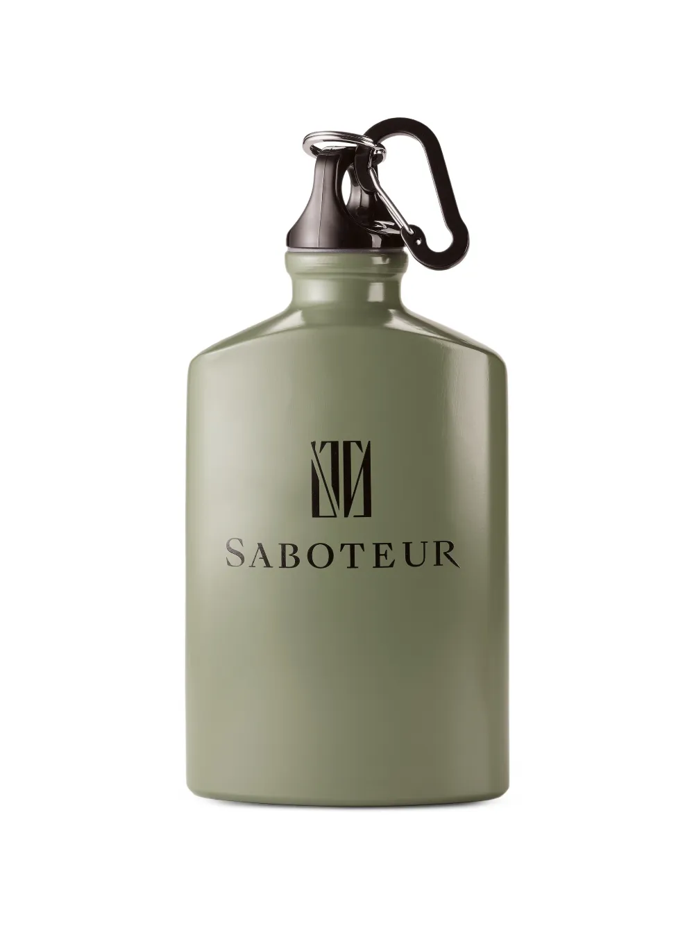 SABOTEUR logo-print military bottle Groen