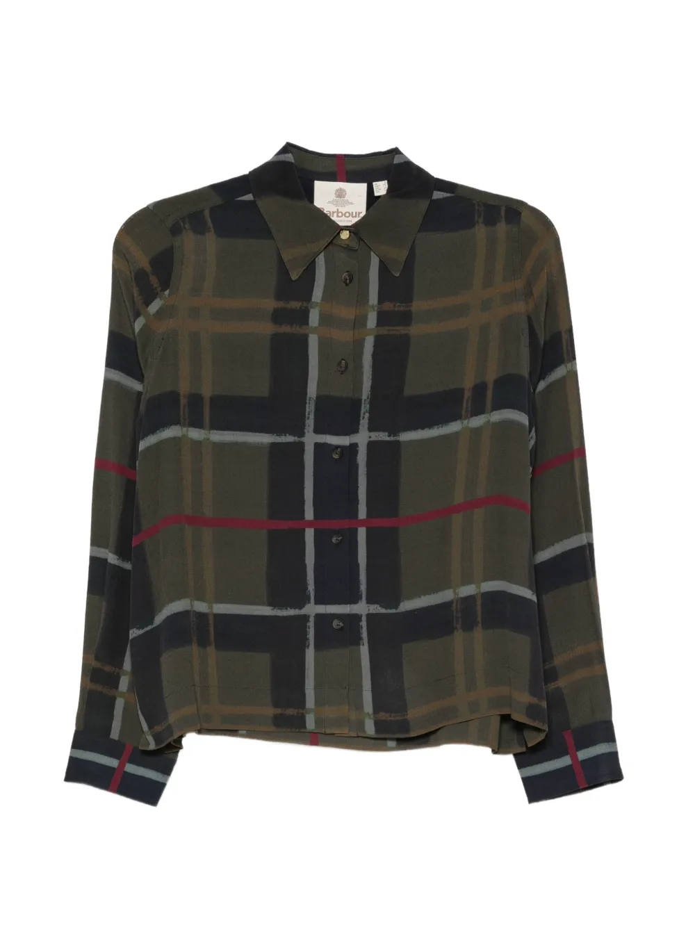 Barbour check-print shirt - Verde