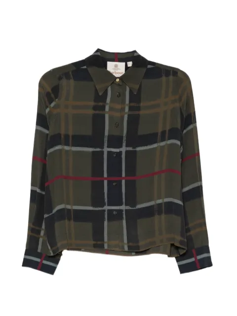 Barbour check-print shirt