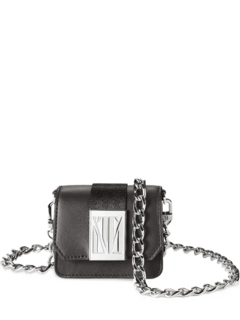 SABOTEUR logo-plaque leather mini bag