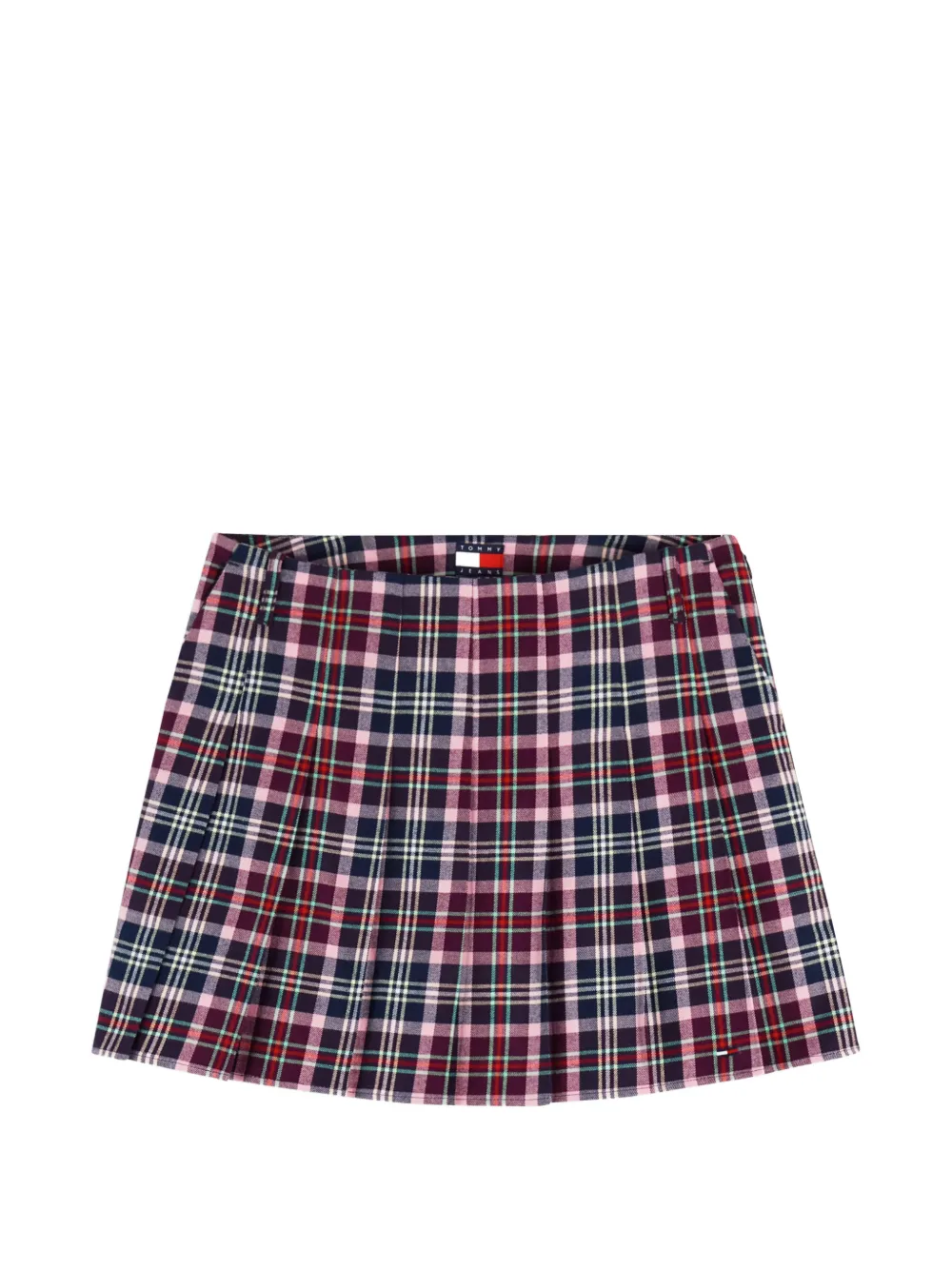 Tommy Hilfiger Mini-plooirok Paars