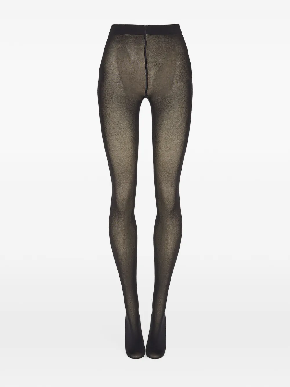 Wolford 50 Shimmering Opaque Tights In Black