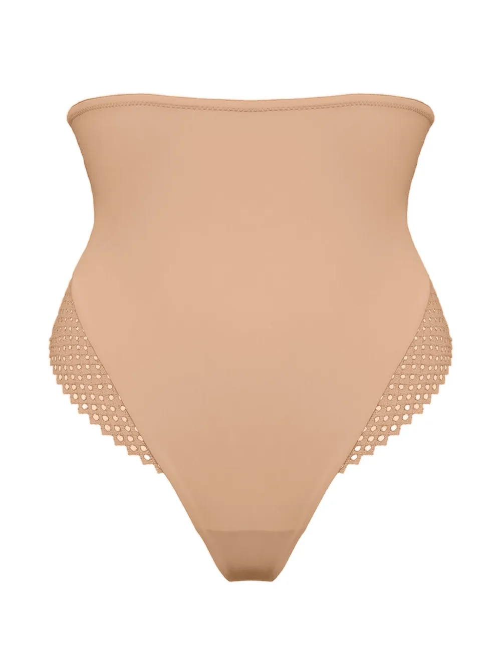 Wolford Romantic Net high-waisted briefs - Rosa